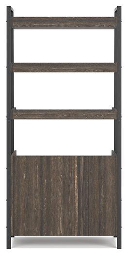 Zendex Dark Brown 72" Bookcase