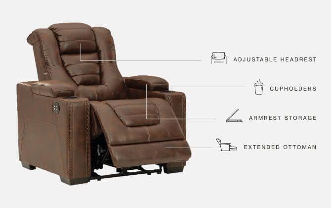 Owner's - Pwr Recliner/adj Headrest