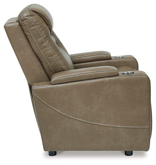 Crenshaw Cappuccino Power Recliner