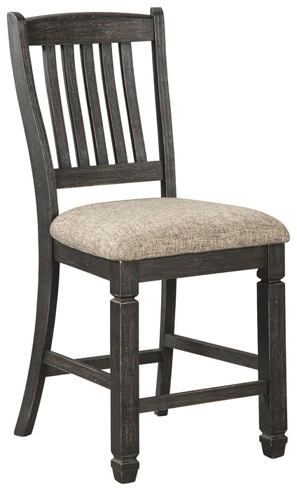 Tyler Creek - Upholstered Barstool (2/cn)