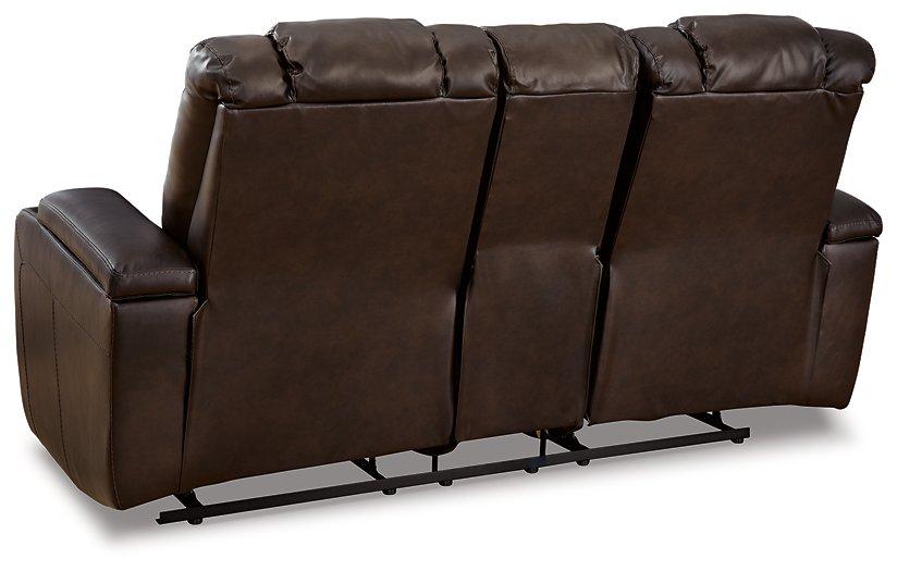 Mancin Reclining Loveseat with Console