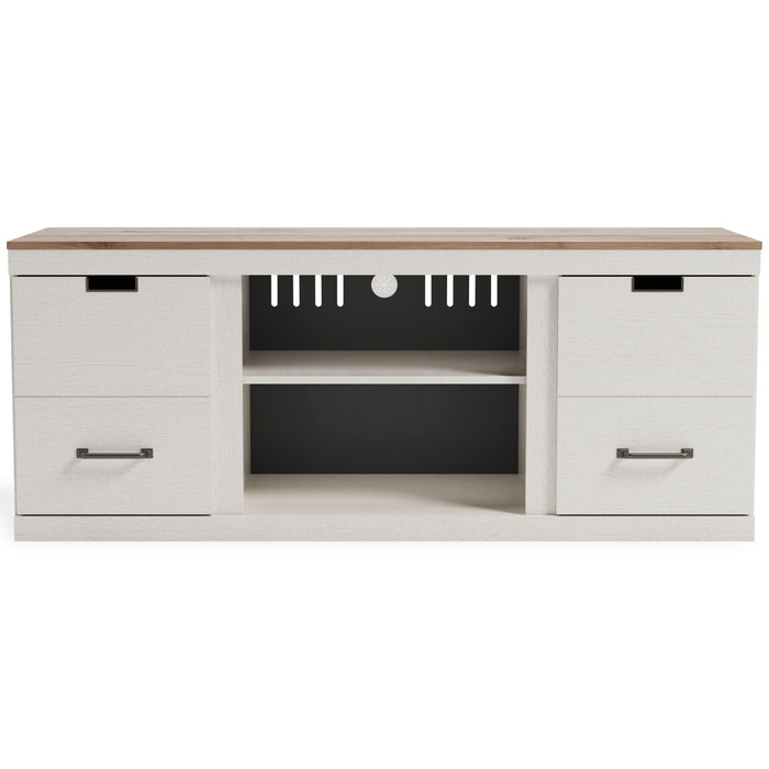 Vaibryn - Lg Tv Stand W/fireplace Option