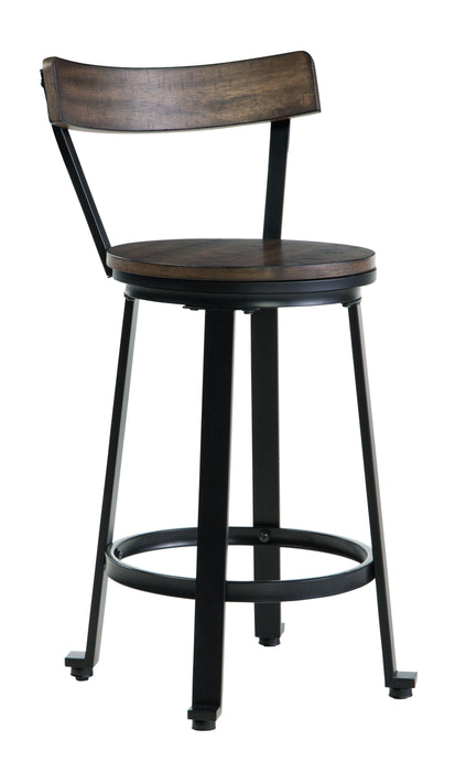 Melenski - Swivel Barstool (2/cn)