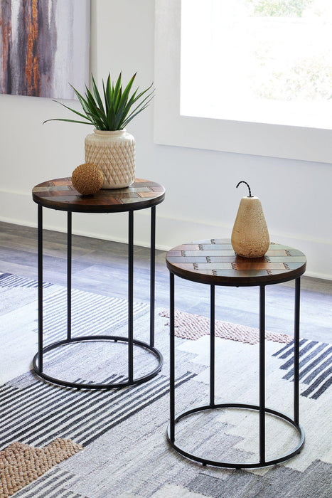 Allieton Multi Accent Table (Set of 2)