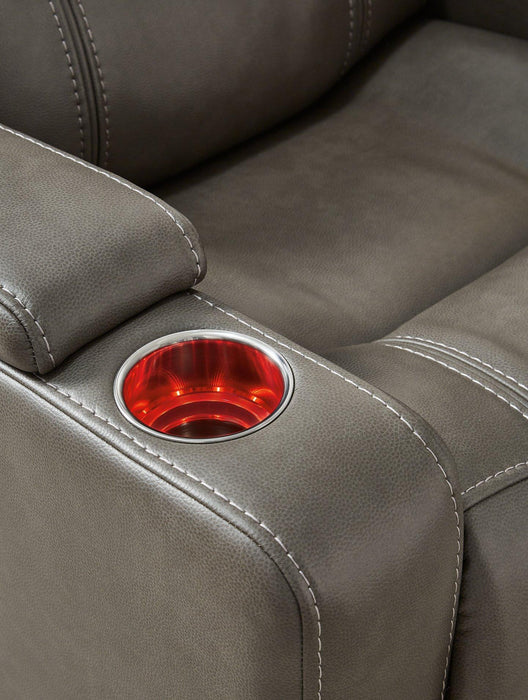 Crenshaw Smoke Power Recliner