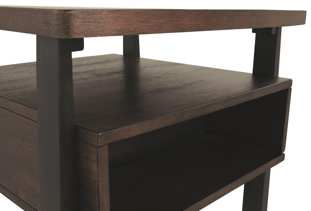 Vailbry - Rectangular End Table