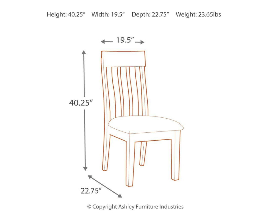 Ralene - Dining Uph Side Chair (2/cn)