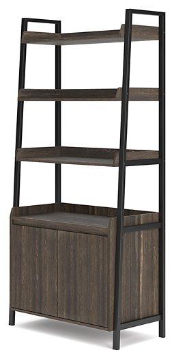 Zendex Dark Brown 72" Bookcase