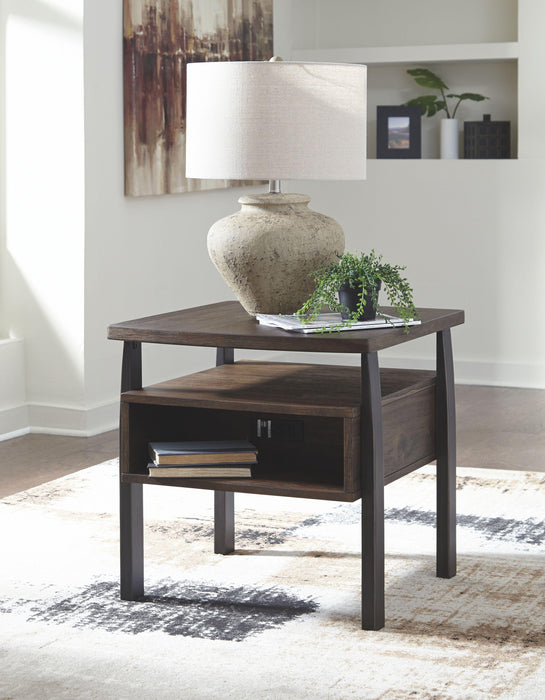 Vailbry - Rectangular End Table