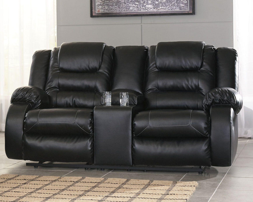 Vacherie - Dbl Rec Loveseat W/console