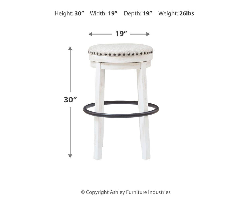 Valebeck - Tall Uph Swivel Stool (1/cn)