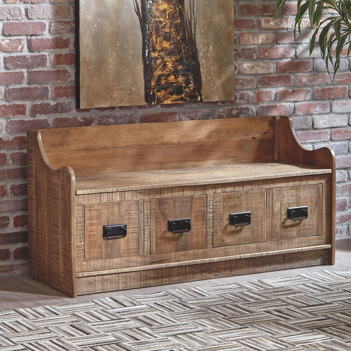 Garrettville - Storage Bench