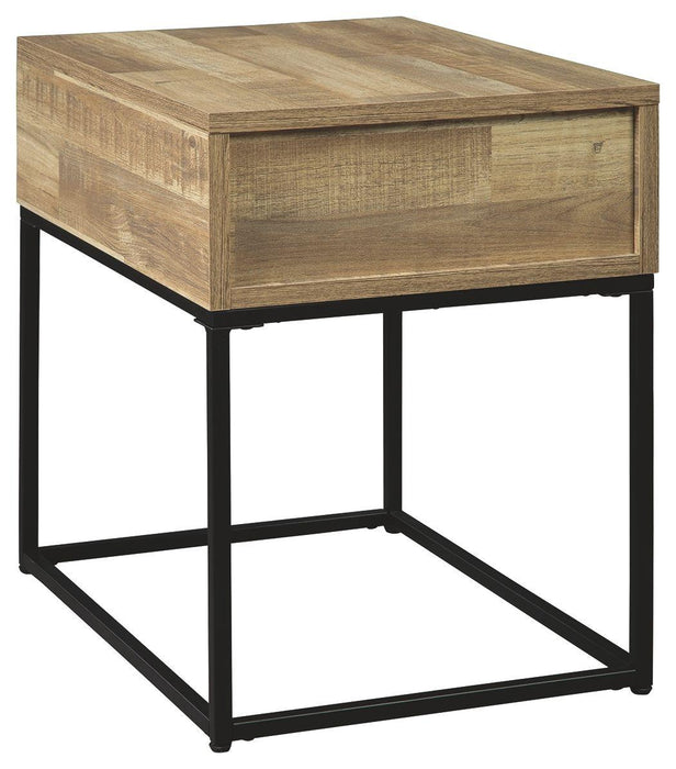 Gerdanet - Rectangular End Table