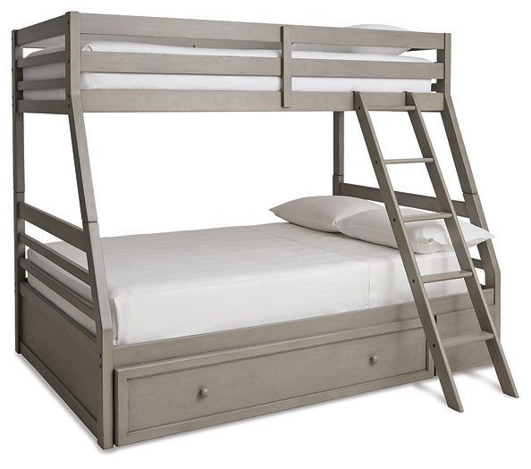 Lettner Twin over Full Bunk Bed with 1 Large Storage Drawer