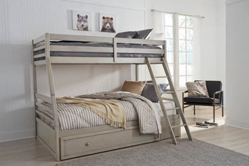 Lettner Twin over Full Bunk Bed with 1 Large Storage Drawer