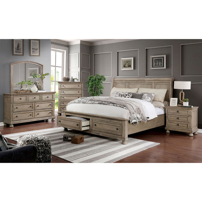 WELLS 5 Pc. Queen Bedroom Set w/ Night Stand