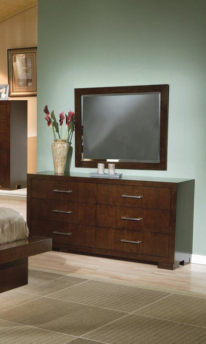 Jessica Cappuccino Dresser Mirror