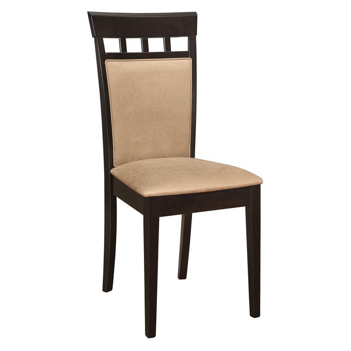 Gabriel Casual Beige and Cappuccino Dining Chair