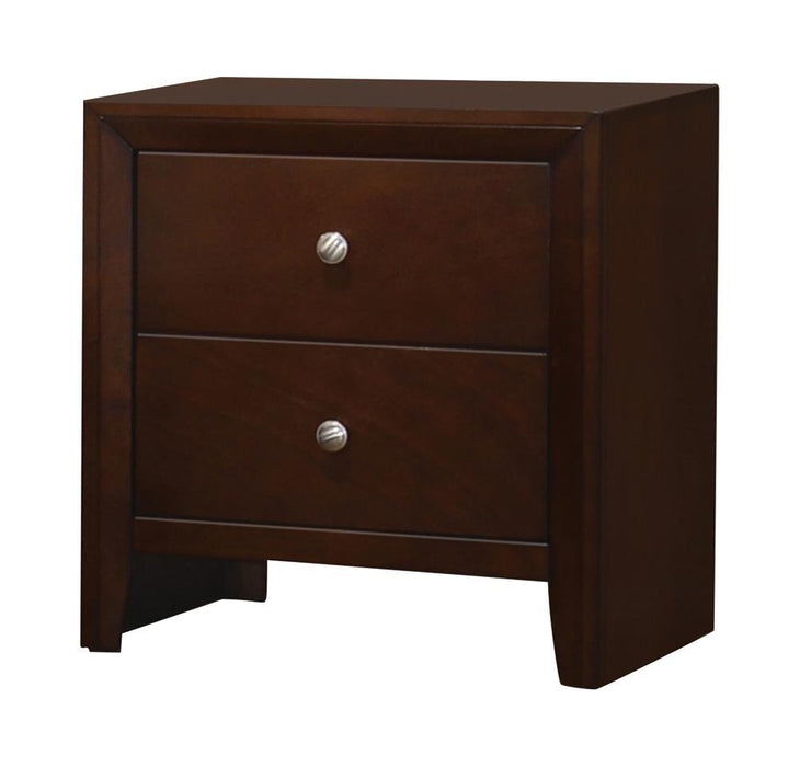 Serenity Rich Merlot Nightstand