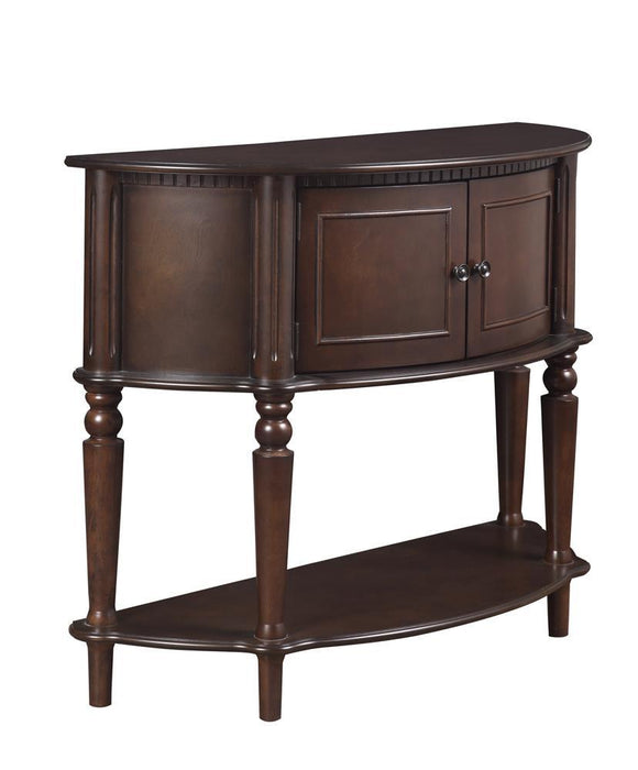 Traditional Brown Console Table