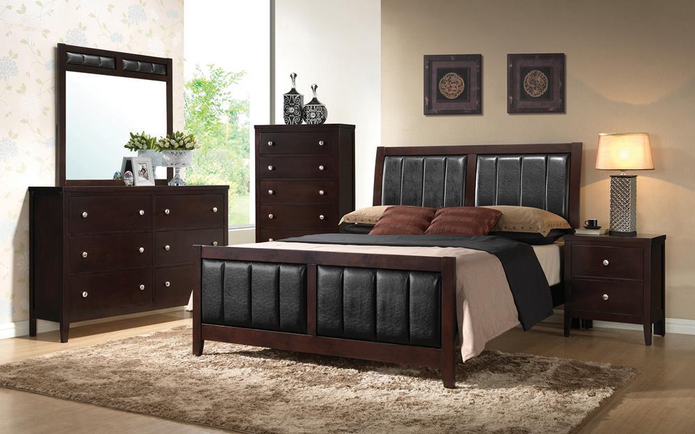 Carlton Cappuccino Six-Drawer Dresser