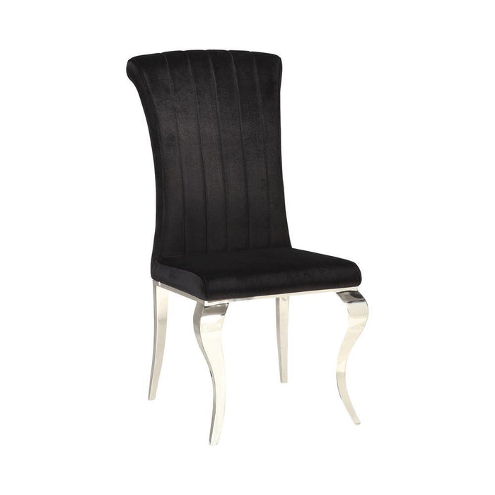 Hollywood Glam Chrome Side Chair