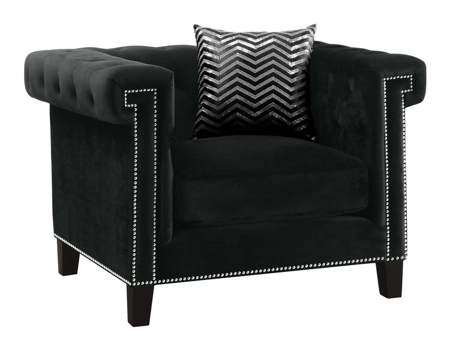 Reventlow Formal Black Chair