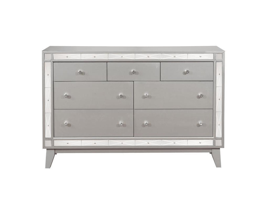 Leighton Contemporary Seven-Drawer Dresser