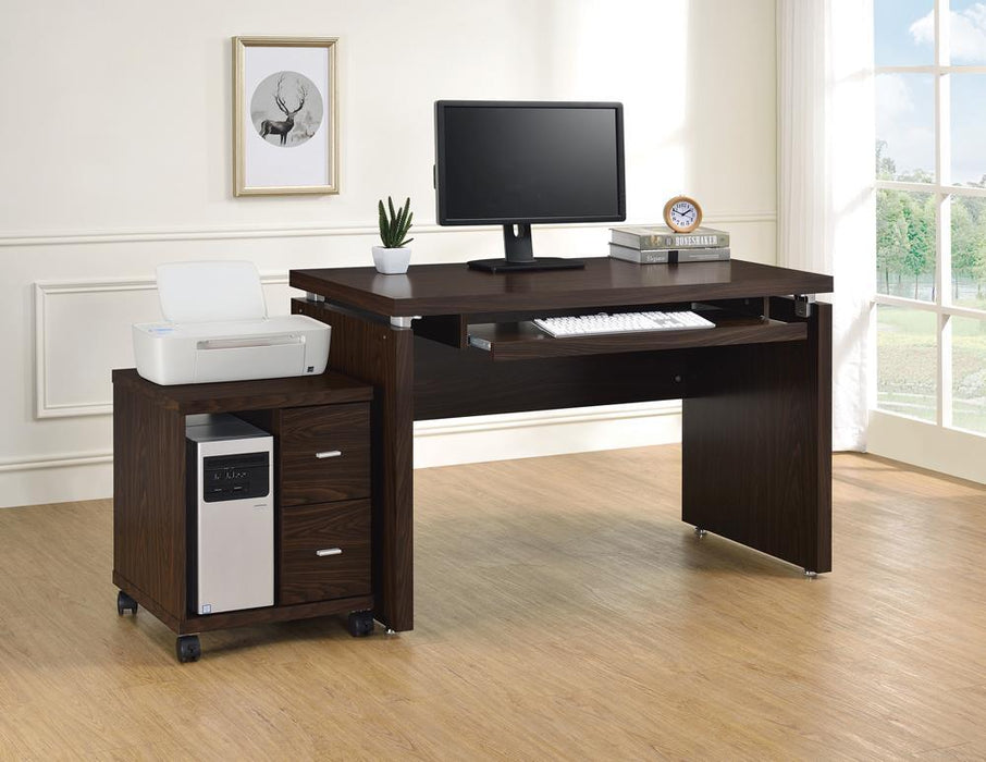 G800831 Contemporary Medium Oak Computer Desk