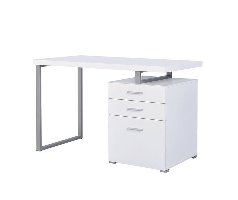 G800325 Contemporary White Writing Desk