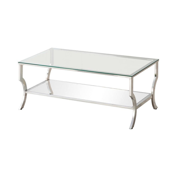 G720338 Contemporary Chrome Coffee Table