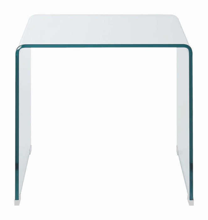 G705328 Contemporary Clear End Table