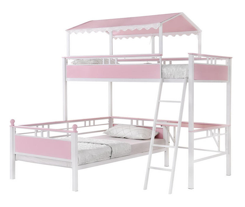 400119 TWIN/TWIN WORKSTATION BUNK BED