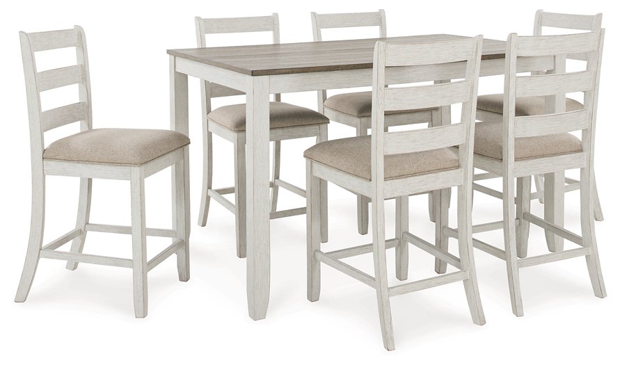 Skempton Counter Height Dining Table and Bar Stools (Set of 7)