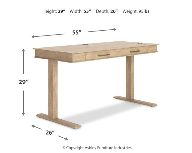 Elmferd 2-Piece Home Office Package