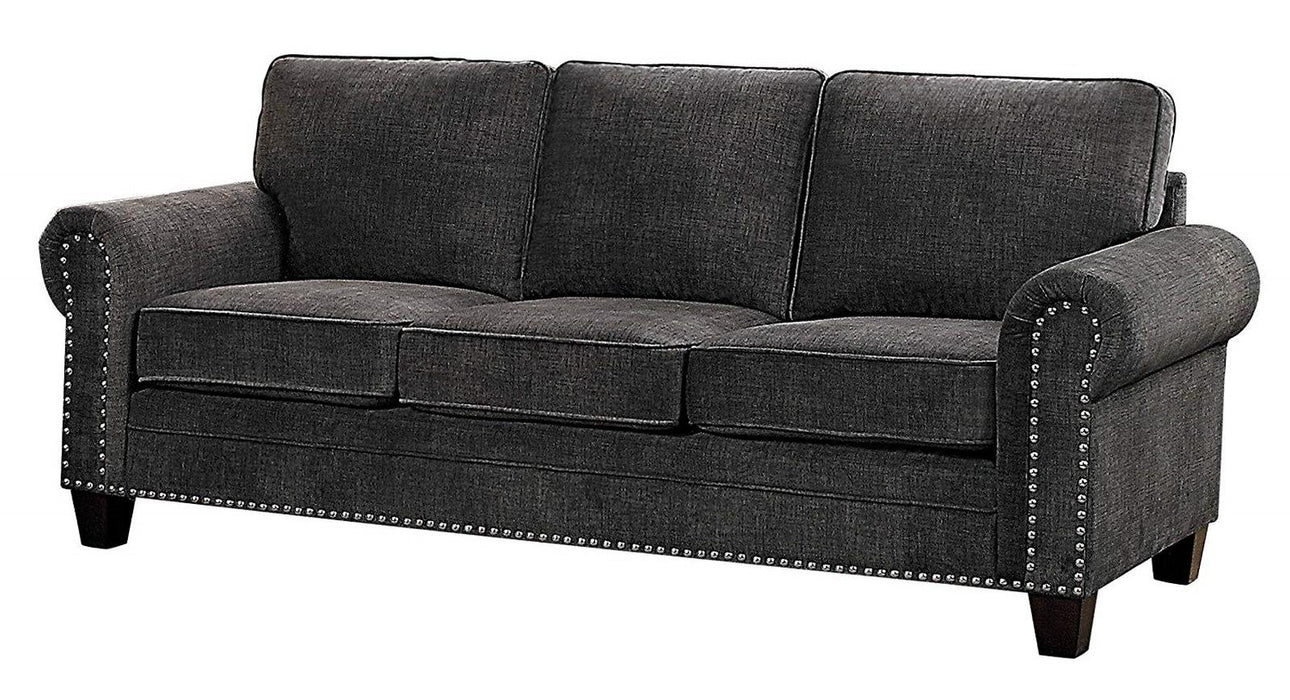 Homelegance Furniture Cornelia Sofa in Dark Gray 8216DG-3