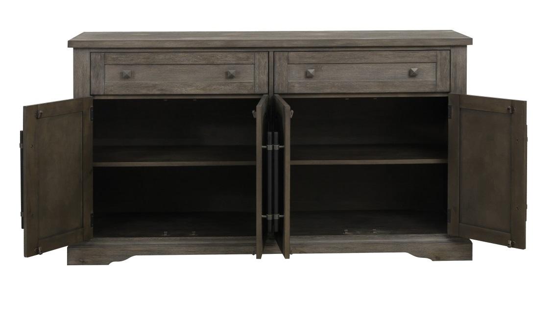 Homelegance Toulon Server in Dark Pewter 5438-40