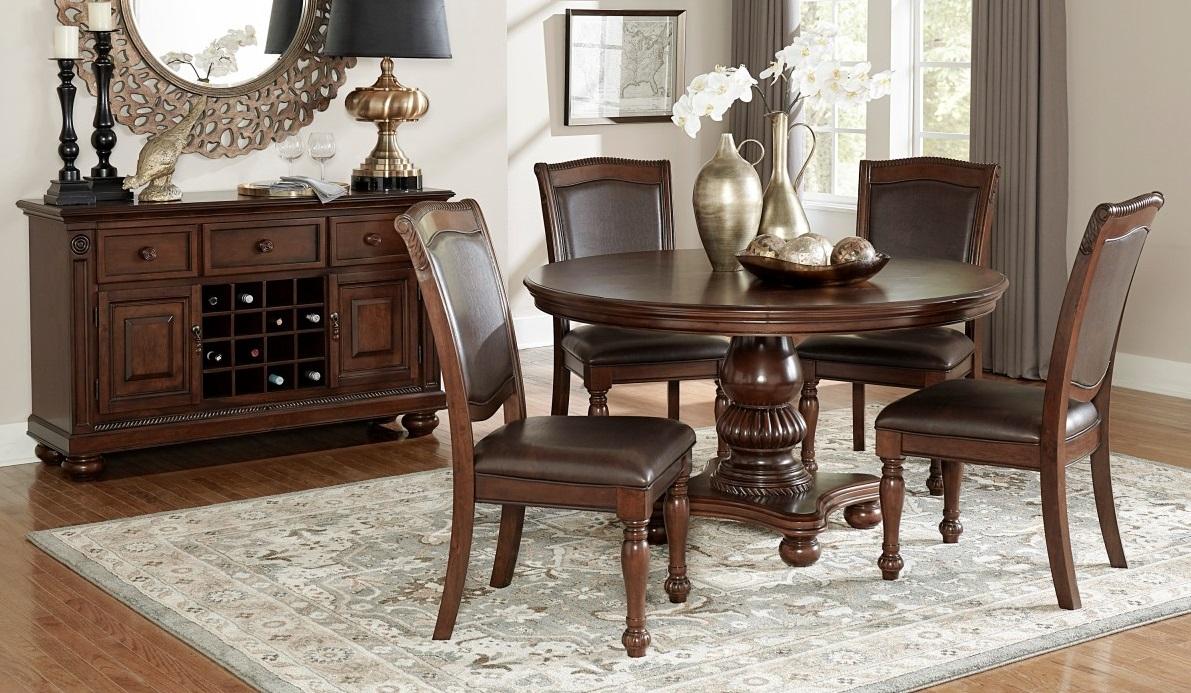 Homelegance Lordsburg Server in Brown Cherry 5473-40