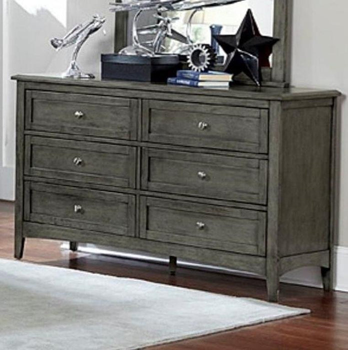 Garcia 6 Drawer Dresser in Gray 2046-5