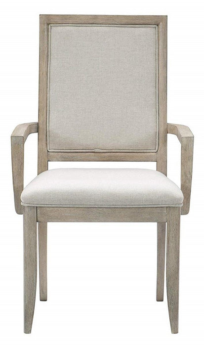 Mckewen Arm Chair in Gray (Set of 2)