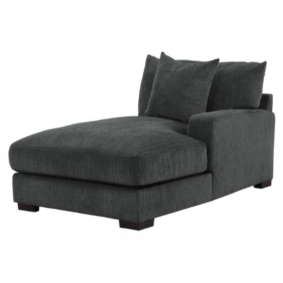 Worchester Right Side Chaise in Gray 9857DG-RC