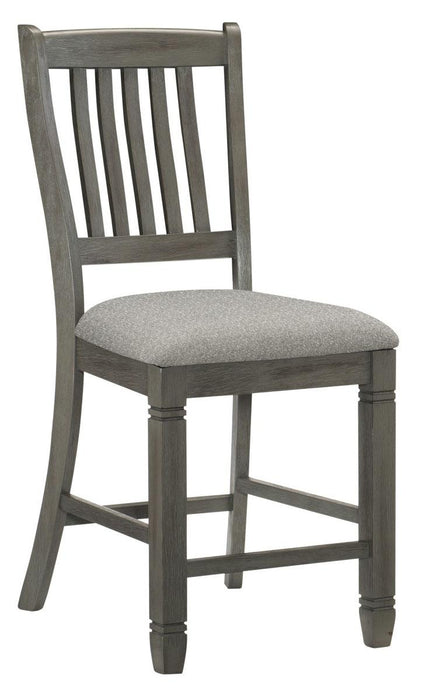 Granby Counter Height Chair in Antique Gray (Set of 2) 5627GY-24