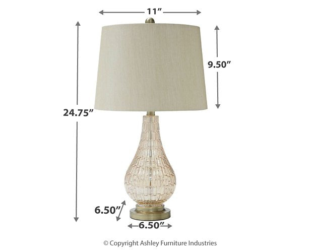 Latoya 2-Piece Lamp Package