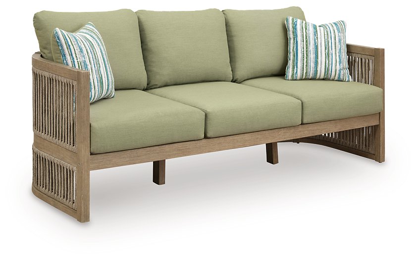 Serena Shores Outdoor Sofa with Cushion