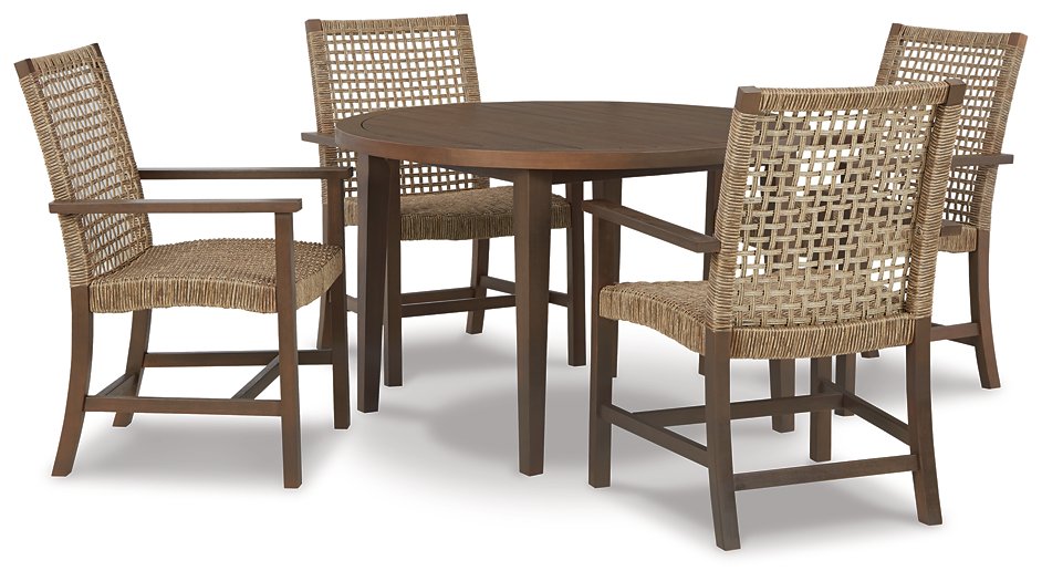 Germalia 5-Piece Outdoor Dining Package