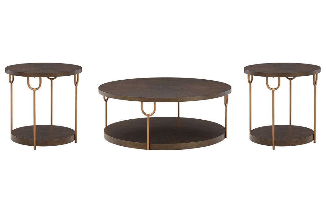 Brazburn 3-Piece Occasional Table Package