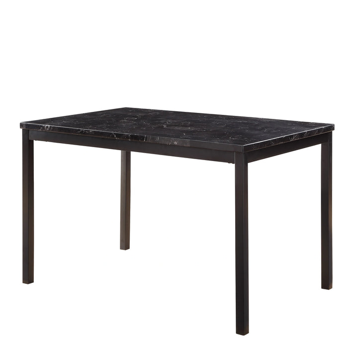 Tempe Dining Table, Faux Marble Top