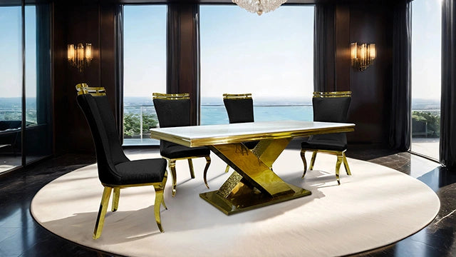 Palazzo 7 Pc Dining Table Set