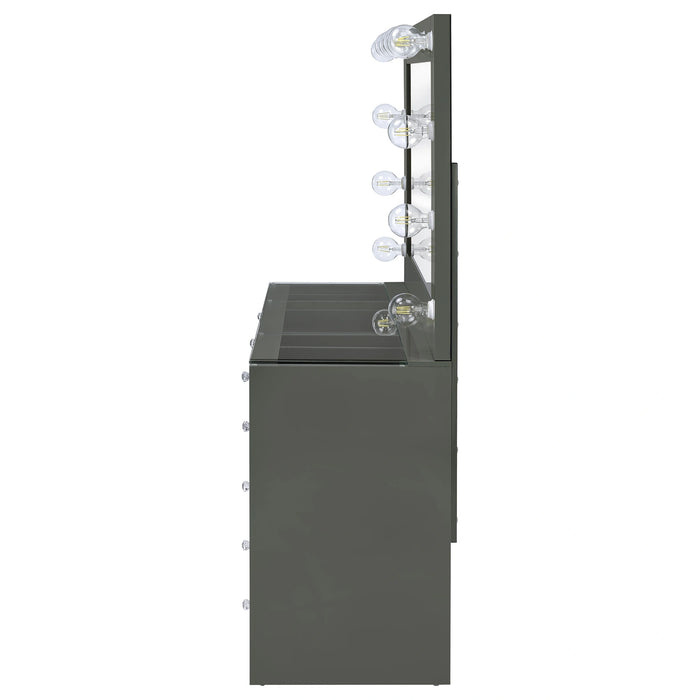 Acena Makeup Vanity Table with LED Mirror