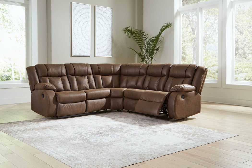 Trail Boys 2-Piece Reclining Sectional image